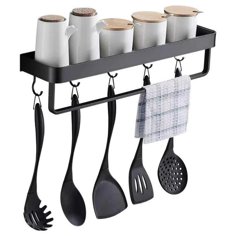 Shower Caddy Wall Mount Square Bathroom Shelf Organizer