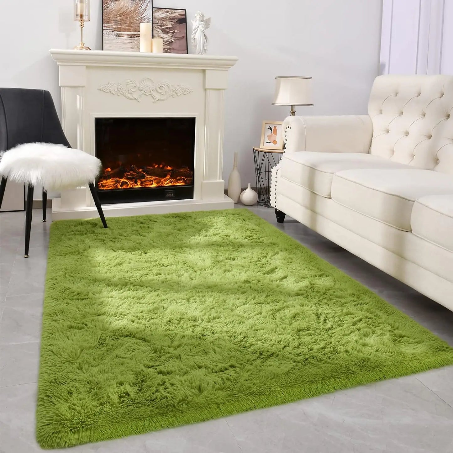 Noahas Fluffy Rugs for Bedroom Fuzzy Area Rugs for Living Room Soft Kids Carpet Non Slip Rugs for Hardwood Floors Room Decor