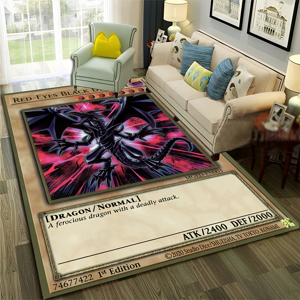 Yu-Gi-Oh MONSTER CARD Anime Cartoon Carpet Rug