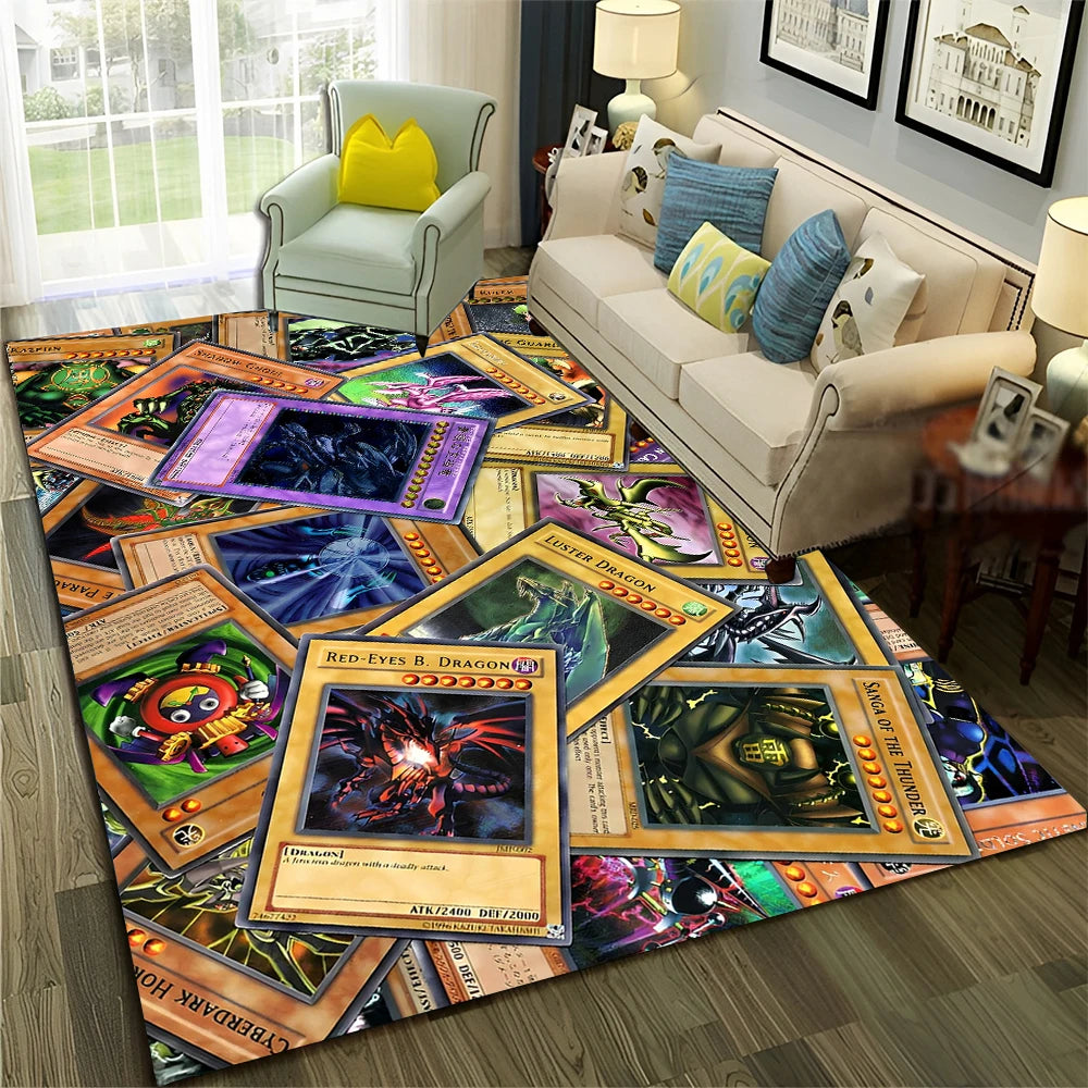 Yu-Gi-Oh MONSTER CARD Anime Cartoon Carpet Rug