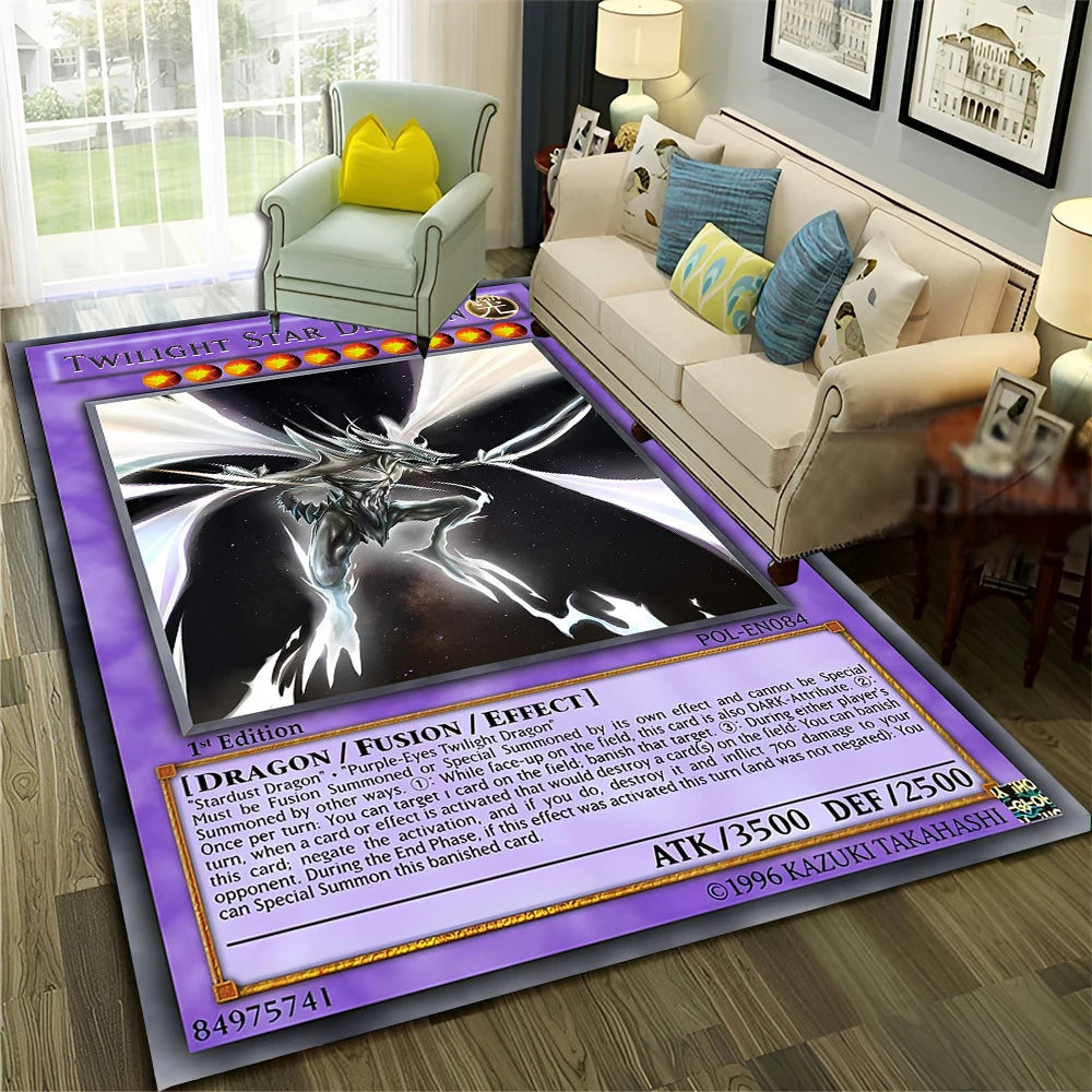 Yu-Gi-Oh MONSTER CARD Anime Cartoon Carpet Rug