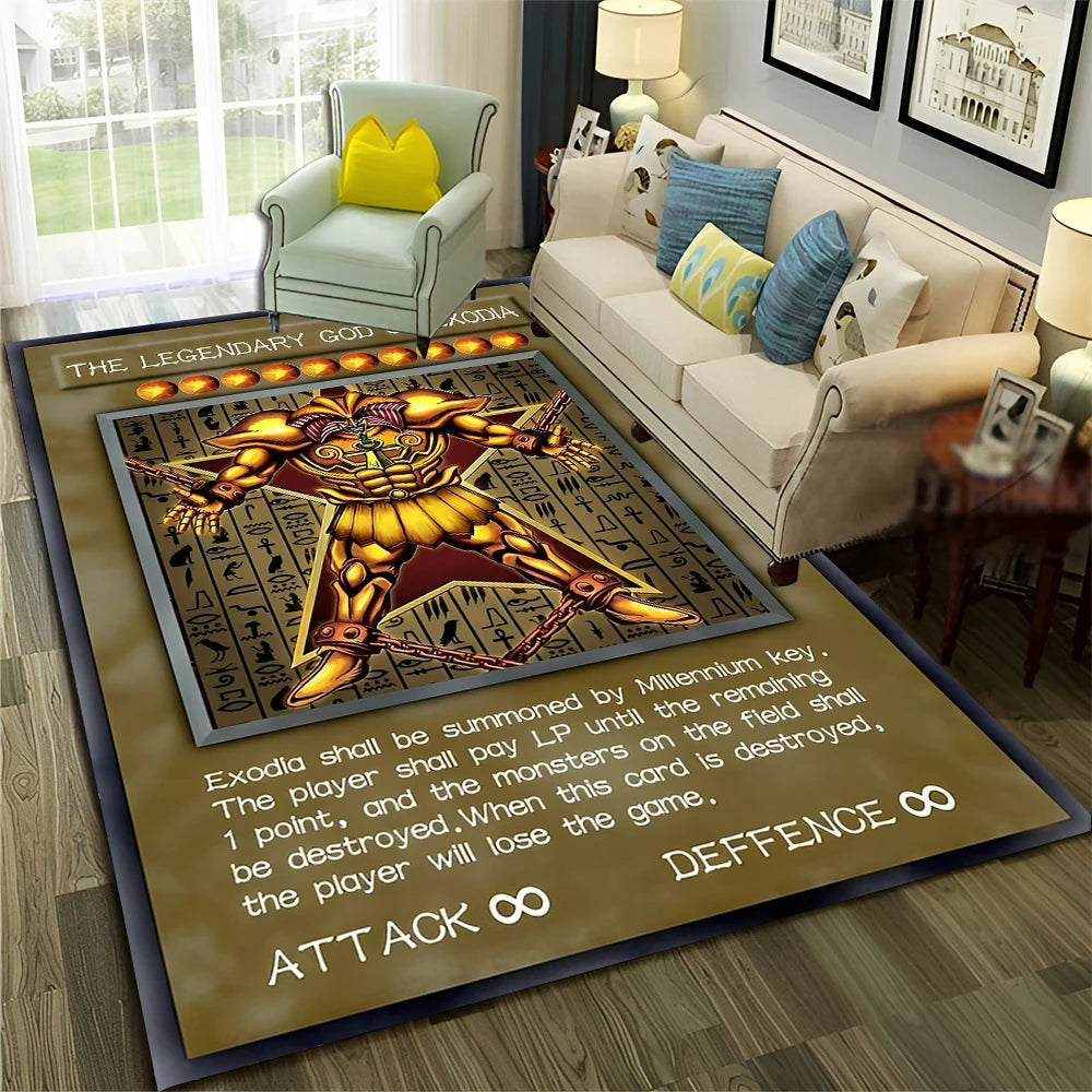 Yu-Gi-Oh MONSTER CARD Anime Cartoon Carpet Rug