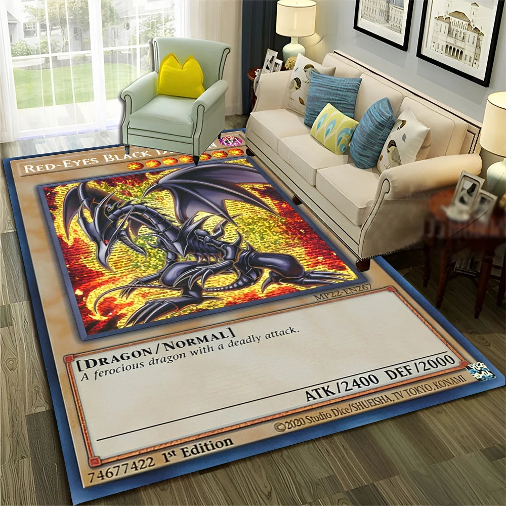 Yu-Gi-Oh MONSTER CARD Anime Cartoon Carpet Rug