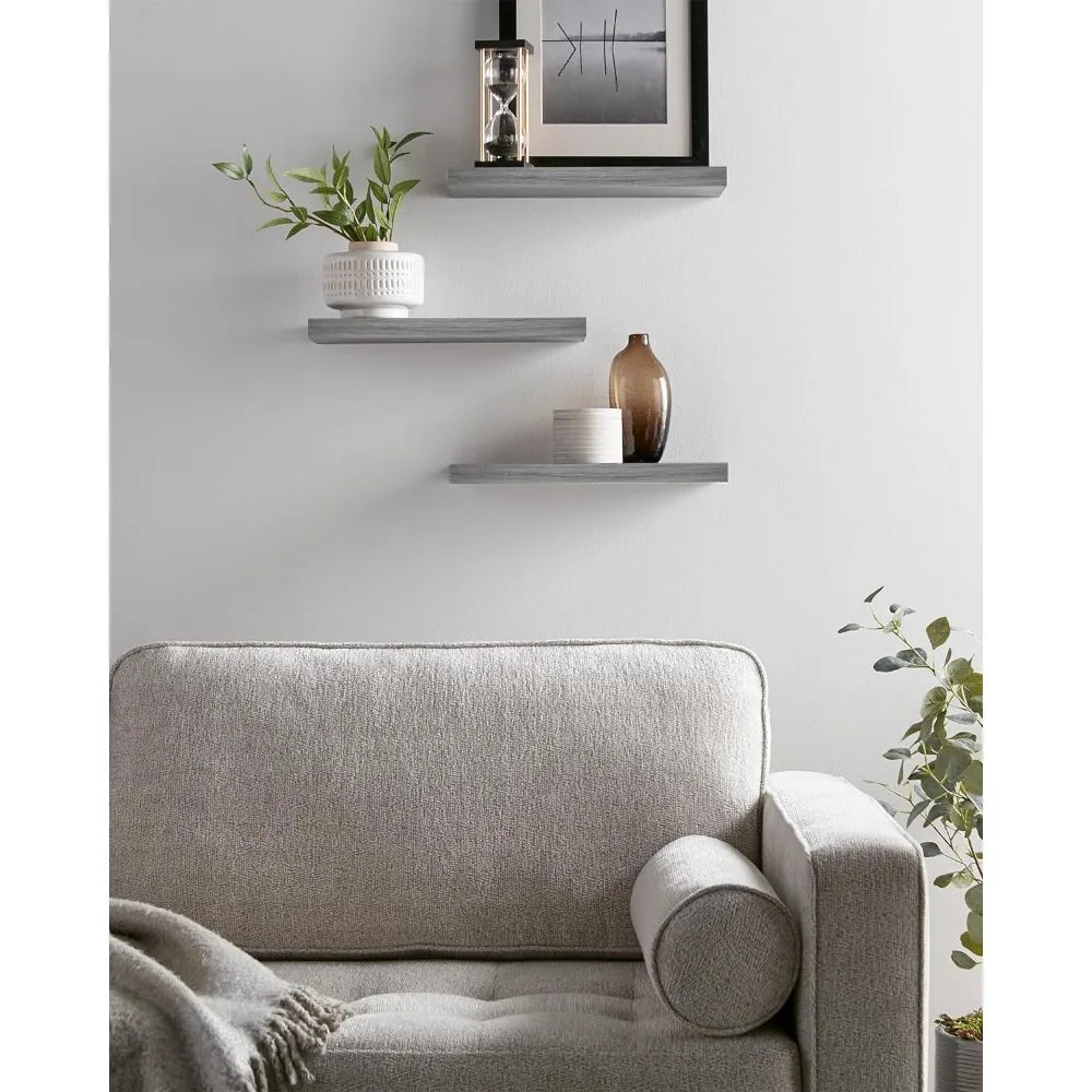 Floating Shelves,  Mounted Rustic Wood Shelves