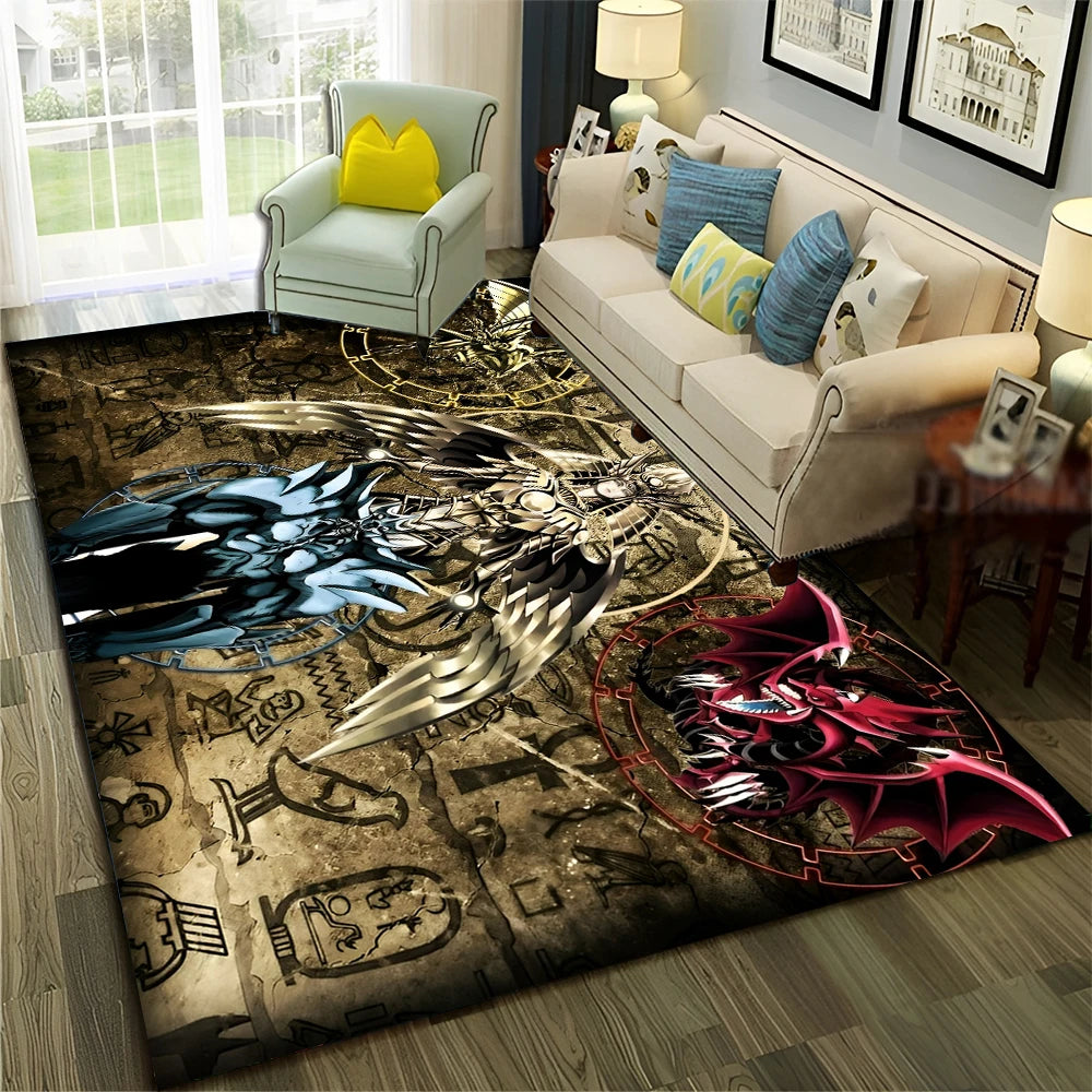 Yu-Gi-Oh MONSTER CARD Anime Cartoon Carpet Rug