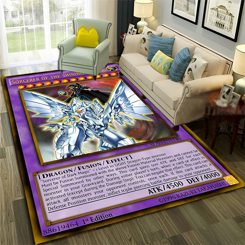 Yu-Gi-Oh MONSTER CARD Anime Cartoon Carpet Rug